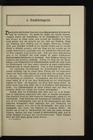 4. Backsteingotik