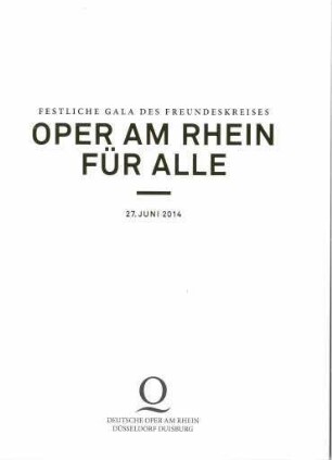 Oper am Rhein für alle