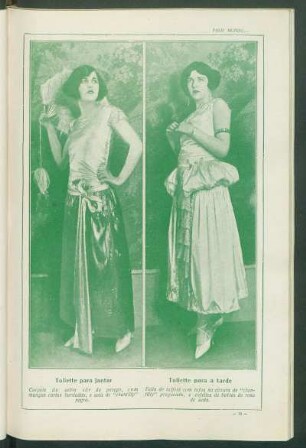 Toilette para jantar