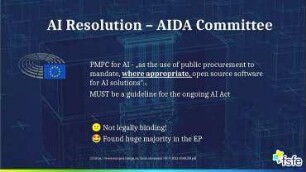 AMENDMENT Public Money? Public Code! in Europe: A policy brief of the state of play of Free Software in the European Union