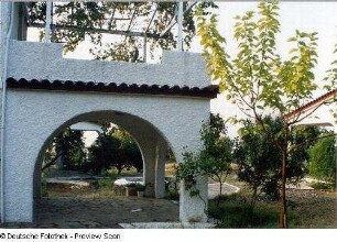 Garten mit Veranda