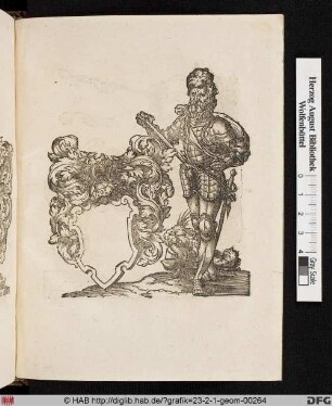 Wappen mit Soldat