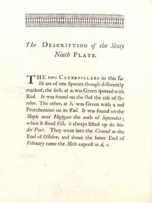 The Description of the Sixty Ninth Plate
