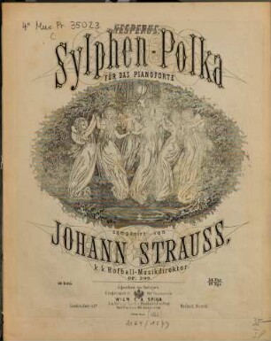 Sylphen-Polka : für d. Pianoforte ; op. 309