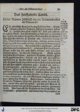 Das Fünffzehende Capitel.