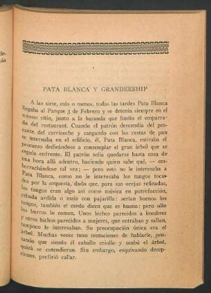 Pata Blanca y Grandeeship