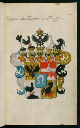 134, Wappen der Fürsten von Trautson
