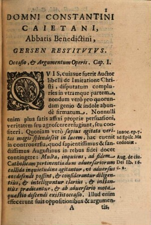 Responsio apologetica pro Jo. Gersen