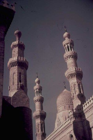 Reisefotos Ägypten. Kairo. Al-Hakim-Moschee (ab 991 erbaut). Teilansicht