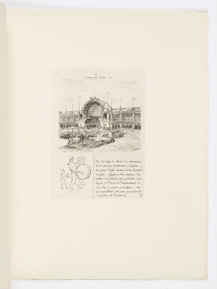 Le Champ-de-Mars, Blatt 14 der Folge "L’Exposition Universelle 1878"