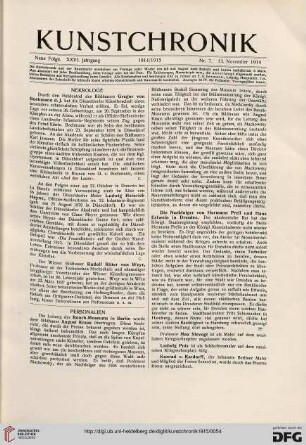 Heft 7 (13. November 1914)