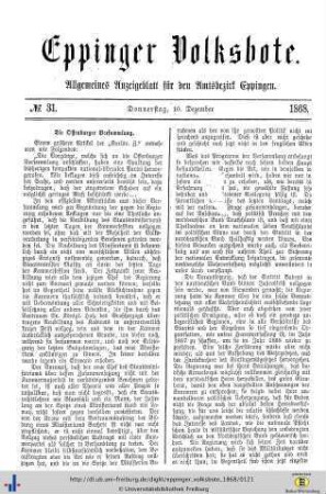 No. 31, 10.12. 1868