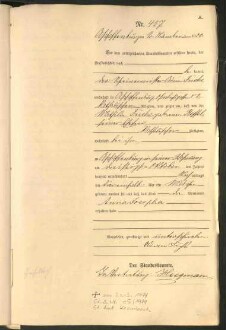 Standesamtsbuch der Stadt Aschaffenburg: Geburten 365/1900 - 184/1901