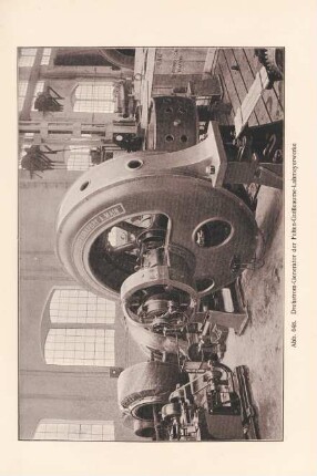 Abb. 648. Drehstrom-Generator der Felten-Guilleaume-Lahmeyerwerke