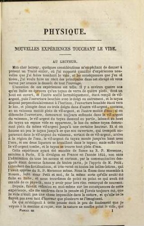 Oeuvres complètes de Blaise Pascal, 3