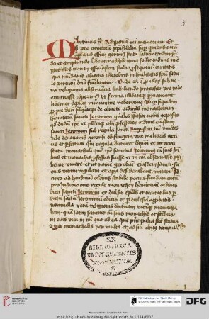 Lupus de Olmedo, Regula monachorum ex scriptis Hieronymi collecta