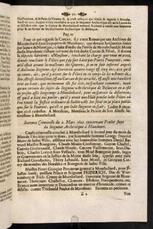 91-101, Pag. 15. Pour ce qui regarde le Carcan, il ...