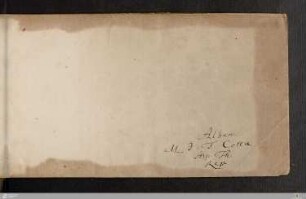 Stammbuch Johann Friedrich Cotta - Cod.hist.qt.55