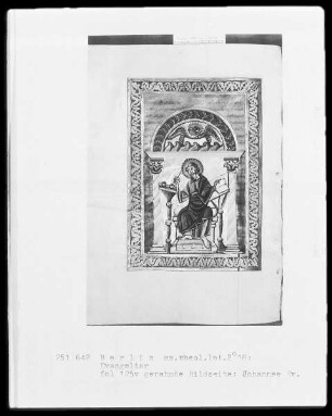 Evangeliar — Der Evangelist Johannes, Folio 125verso