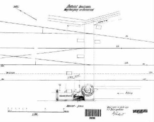 Geislingen (Steige): Nebengebäude Wärterbude Lageplan Wärterbude