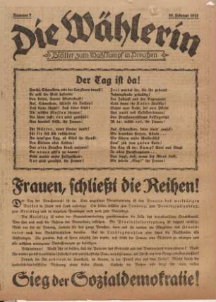 Die Wählerin