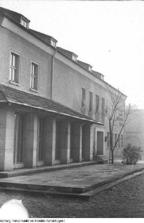 Dresden, Alaunstraße. Jugendheim Martin-Andersen-Nexö, im Rohbau, vollendet sowie Festakt zur Eröffnung mit Martin Andersen-Nexö. 1951/52