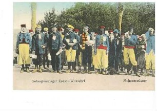 Mohammedaner im Gefangenenlager Zossen-Wünsdorf
