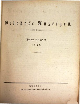Gelehrte Anzeigen. 4. 1837