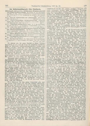 547-550 [Rezension] Eberhard, Otto, Arbeitsschule, Religionsunterricht und Gemeinschaftserziehung. 3. Aufl