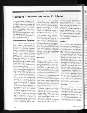Hamburg - Partner der neuen EU-Länder