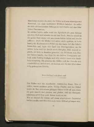 Der Stilzel wächst auf
