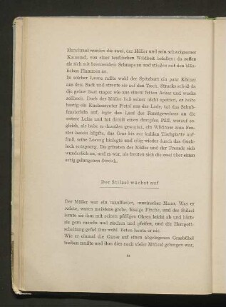 Der Stilzel wächst auf