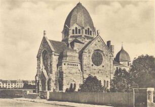 Ansichtskarte Synagoge Lortzingstraße, Detmold