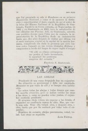 Las abejas