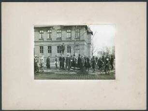 Bitterfeld, Mitteldeutscher Aufstand : Bitterfeld. Aufstand in Mitteldeutschland März 1921, Märzkämpfe. Revolutionäre Arbeiter