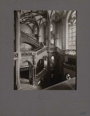 Amtsgericht, Berlin-Wedding: Treppenhaus