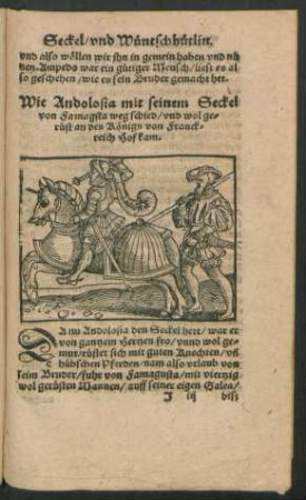 Wie Andolosia mit seinem Seckel von Famagsta weg schied ...