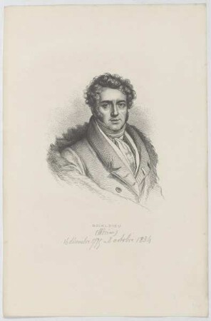 Bildnis des François Adrien Boïeldieu