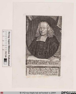 Bildnis Philipp Jacob Spener