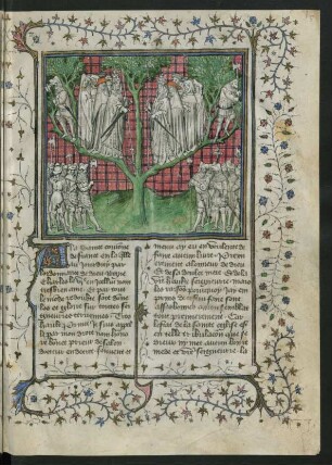 Zierseite: Papst und Gegenpapst