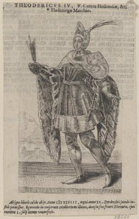 Bildnis des Theodericvs IV.