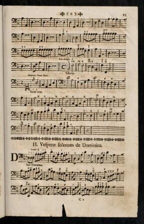 11-22, II. Vesperae solennes de Dominica
