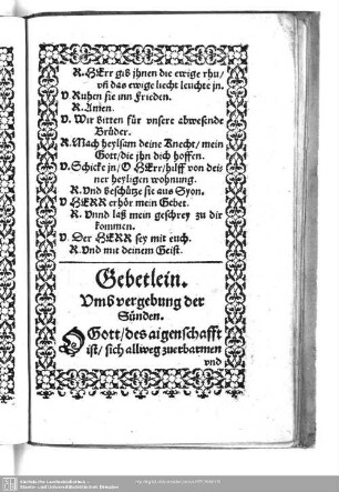 Gebetlein