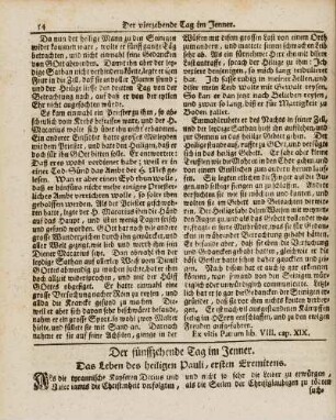 Der fünffzehende Tag im Jenner