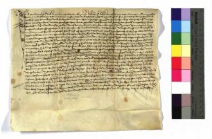Schuldbrief über 232 rheinische Gulden des Hans Marschall und seiner Frau Anna zu Reckerstal an Georg Grafen zu Henneberg