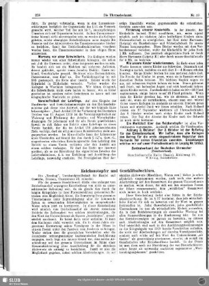 Reichsnotopfer und Geschäftsabschluss