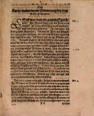 Kurtze wolmeinende Erinnerung uff den Polit. Discurs So newlicher Zeit von des Königs in Dennemarck und des Nieder Sächß. Crayses Kriegsverfassung ... Entgegengesetzt