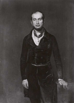 Bildnis des königlichen Kammerherrn Graf Zech-Burkersroda (1805-1872)