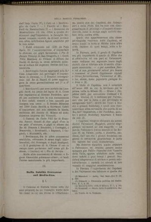III. Della Nobiltà Ferrarese nel Medio Evo