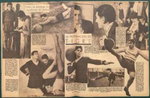La preparación de Tigre [Fotografías] : Cómo se entrenan los jugadores de fútbol